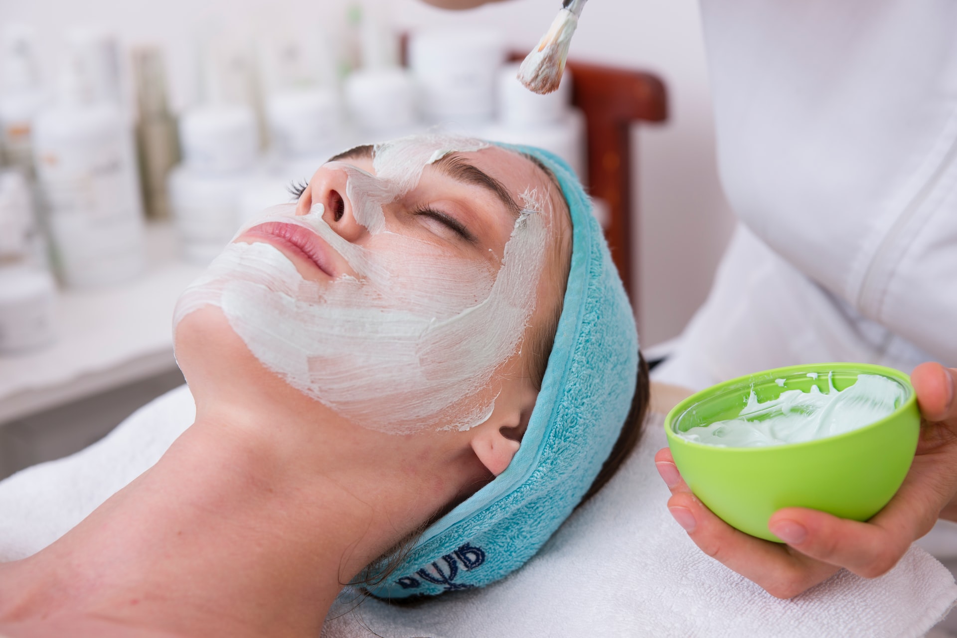at home face exfoliation