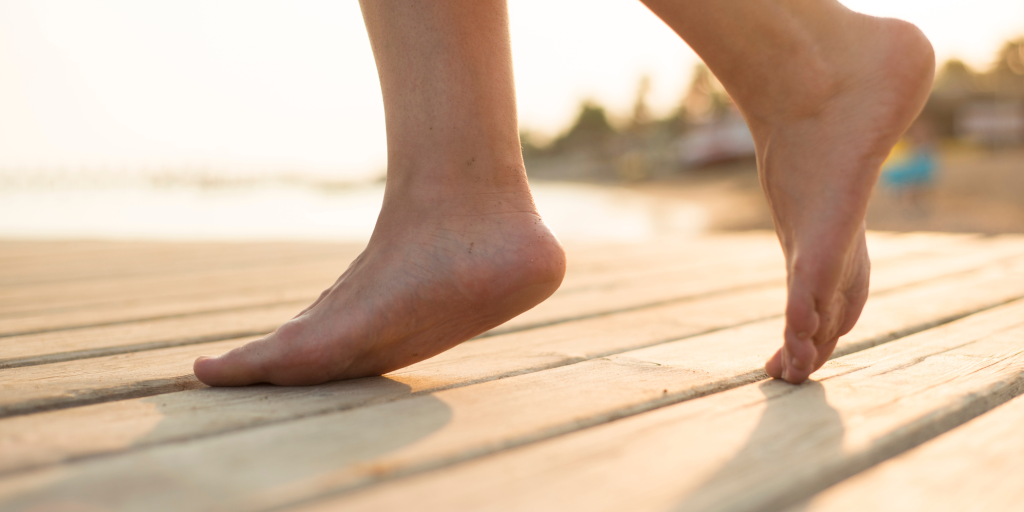 Healthy feet improves overall health and youthfulness