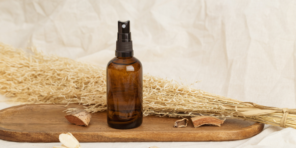 DIY room spray with essential oils, candle alternatives   