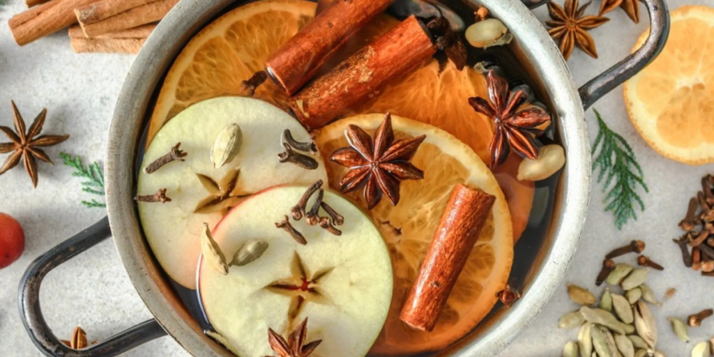 Simmer pot stovetop potpourri; candle alternative