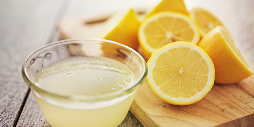avoid putting lemon juice on your face